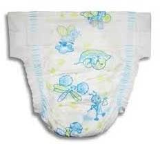 Nonwoven Printed Disposable Baby Diaper