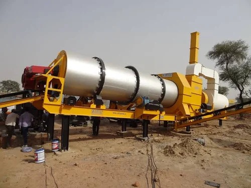 Automatic Diesel Engine Mobile Hot Mix Plant