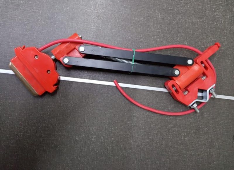 Crane Rail Red Current Collector bracket