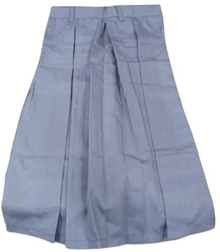 Girls Grey School Skirt
