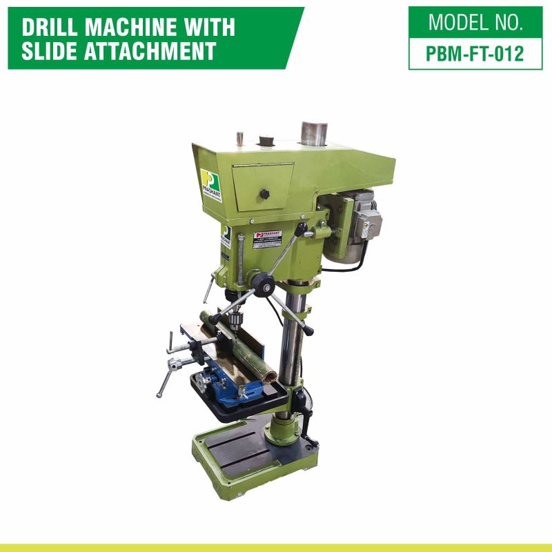 Drill Machine With Slide Attachment