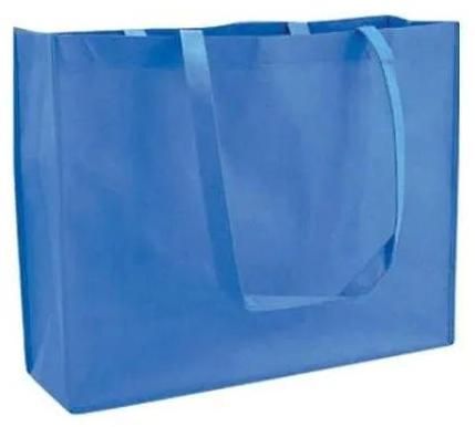 Blue Loop Handle Non Woven Bag