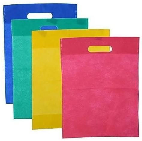 Plain D Cut Non Woven Bag