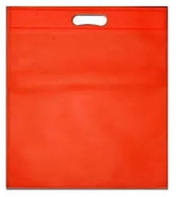 Red Non Woven D Cut Bag