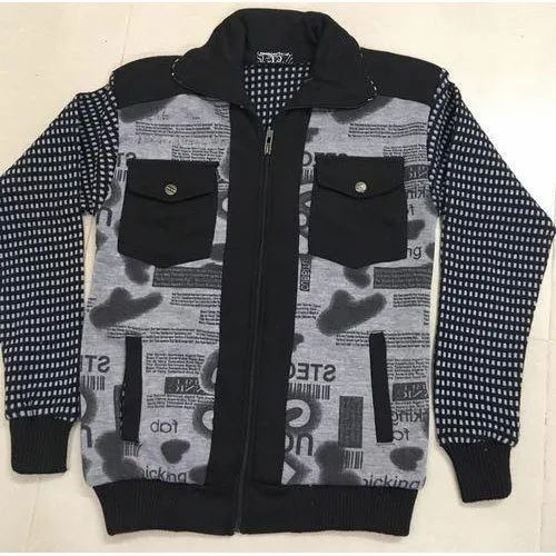 Boys Zipper Sweater