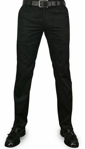 Mens Black Trousers