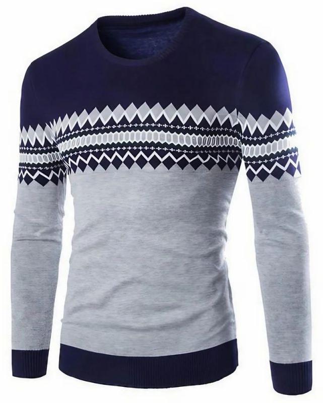 Mens Winter Knitted Sweater
