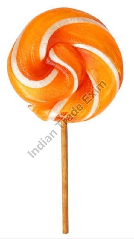 Orange Flavour Lollipop