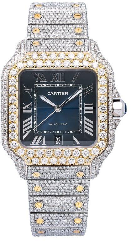 Ladies Cartier Natural Diamond Watch