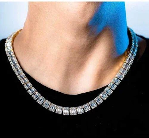 Mens Natural Diamond Chain