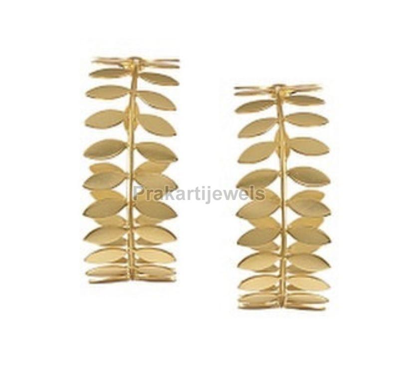 Ladies Leaf Studs Earrings