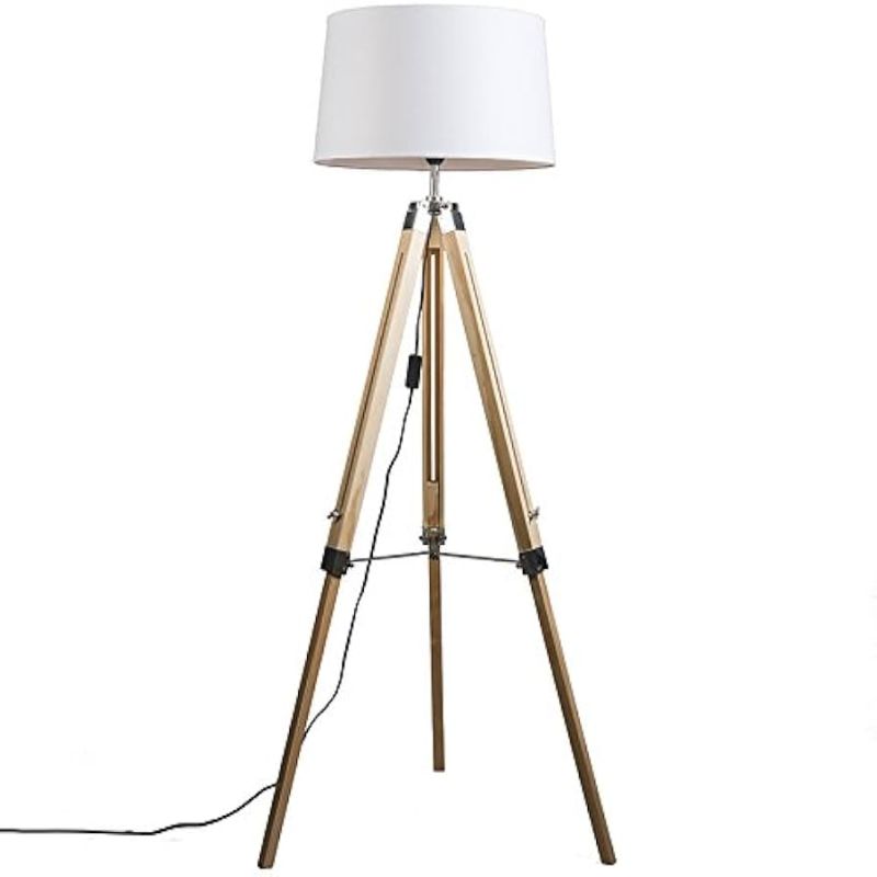 Wooden Lamp Stand
