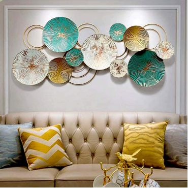 Metal Round Wall Arts