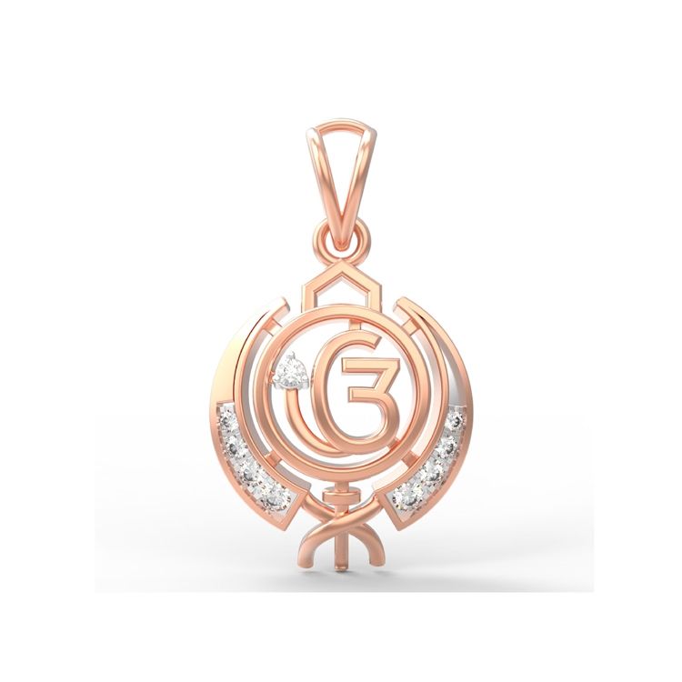 1.956 Grams Diamond Men Pendant
