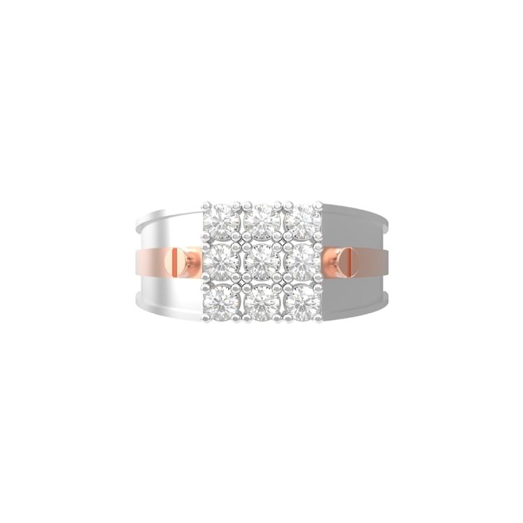 5.078 Grams Diamond Mens Rings