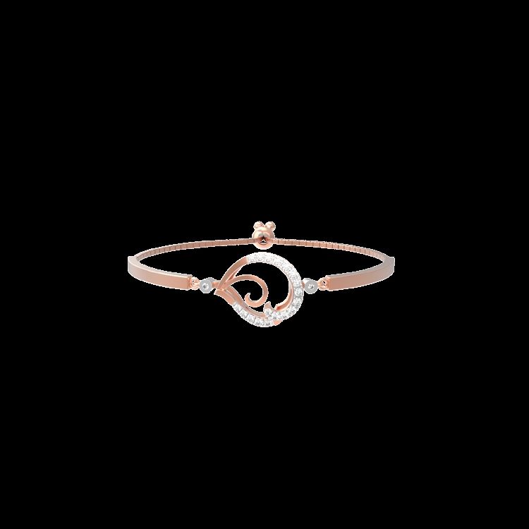 8.398 Grams Diamond Ladies Bracelet