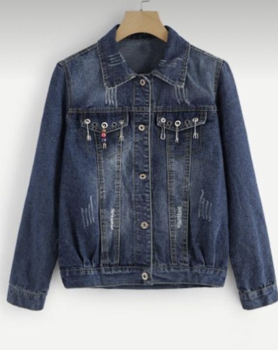 Ladies Fancy Denim Jacket