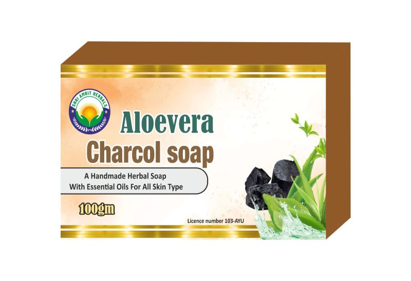 Aloevera Charcoal Soap