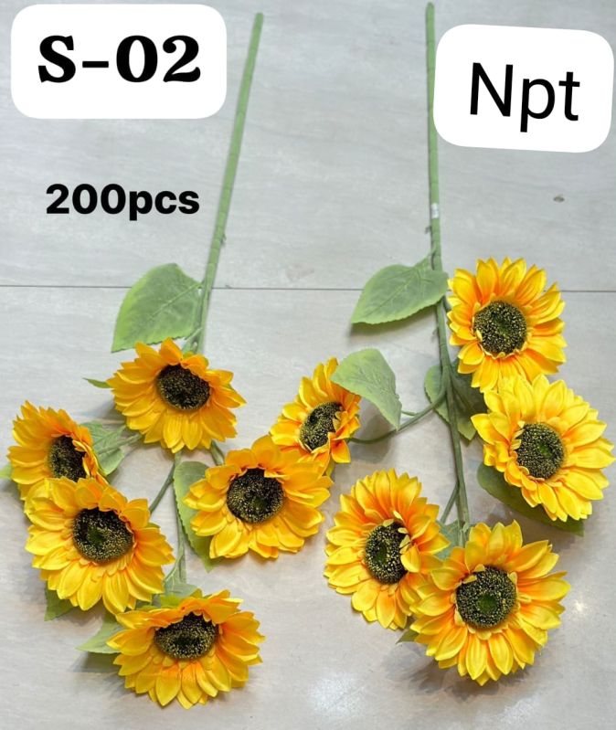 Artificial S-02 Sunflower Bunch