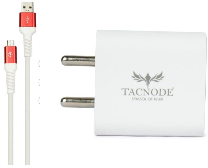 Tacnode 25 Watt Super fast usb & C Port Home Charger with Usb to Micro Cable