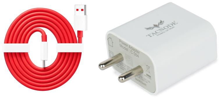 Tacnode 25 Watt Super fast usb & C Port Home Charger with Usb to C Cable