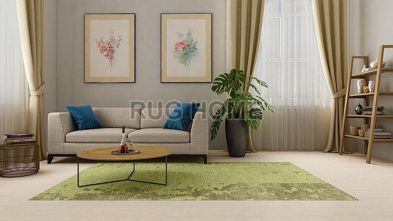 Canselute Hand Knotted Rug