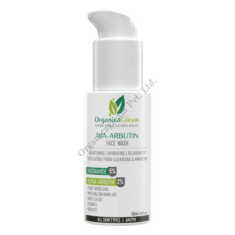 50ml OrganicaGleam Nia-Arbutin Face Wash