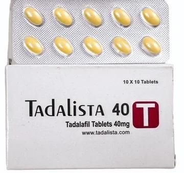 Tadalista 40 Tablets