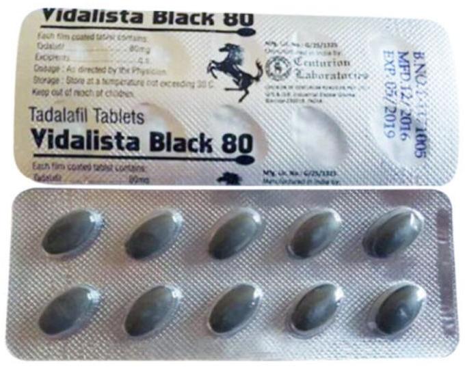 Vidalista Black 80 Tablets
