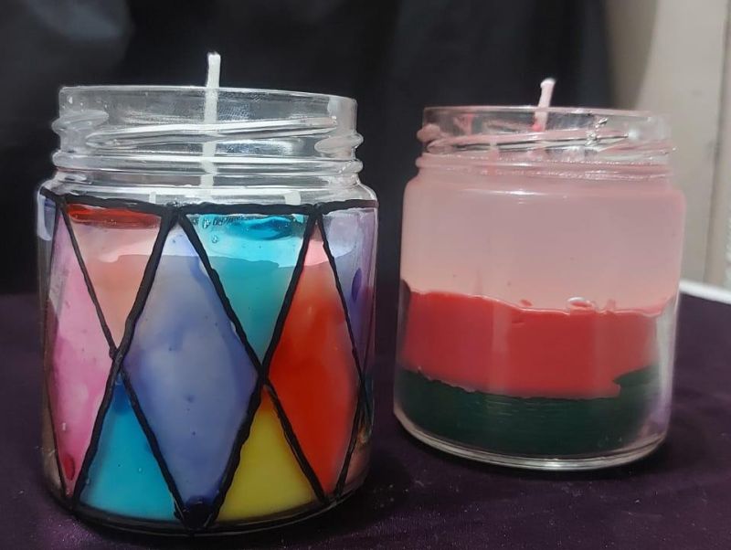 Glass Container Aroma Candles