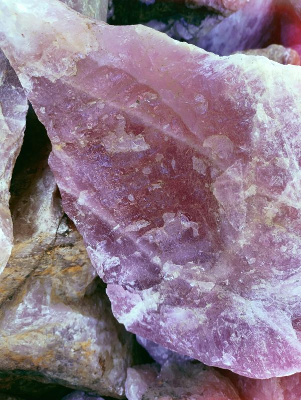 Pink Rose Quartz Stone