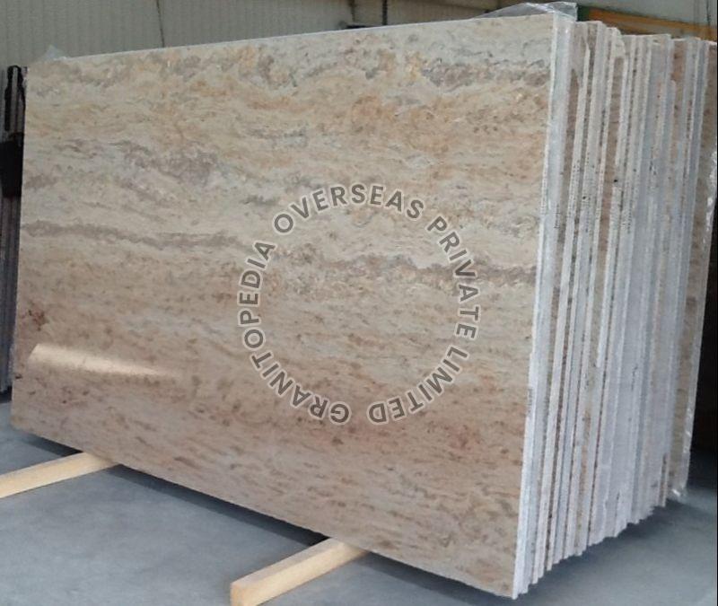 Ivory Chiffon Granite Slab