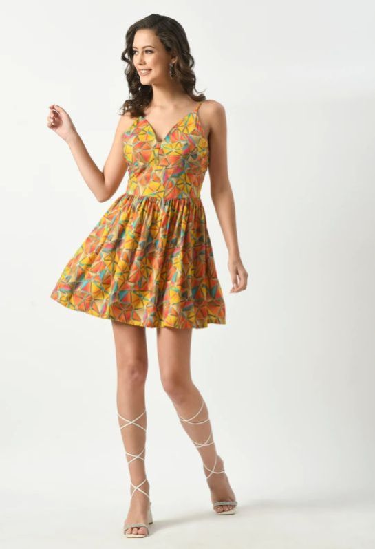 Sun Kissed Splendor Ladies Short Dress