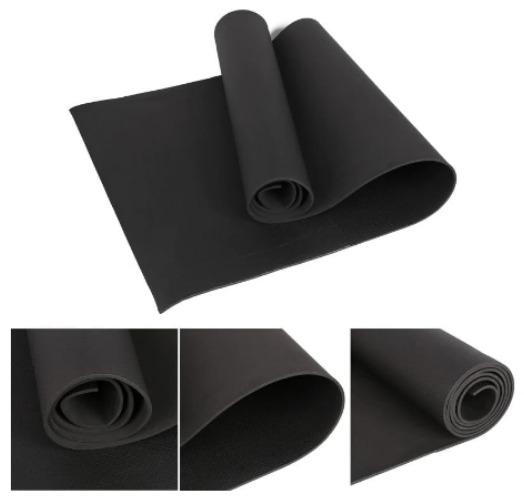 Mapache Black Gym Yoga Mat