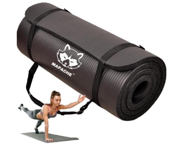 Mapache Extra Lite Yoga Mat with Carrying Strap