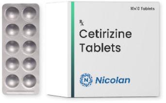Cetirizine Tablets 25 Mg