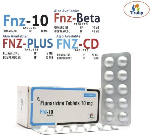 Flunarizine 10mg Tablets