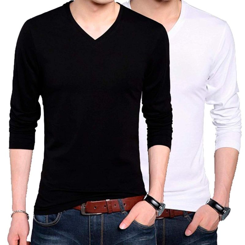 Mens V Neck T-Shirts