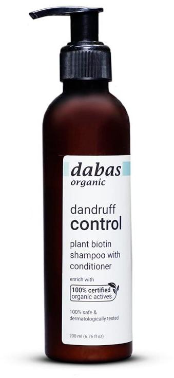 Dabas Organic Plant Biotin Shampoo with Conditioner