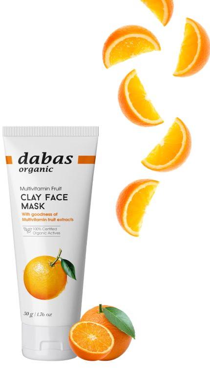 Dabas Organic Multivitamin Fruit Clay Face Mask