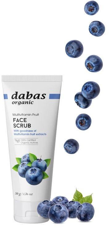 Dabas Organic Multivitamin Fruit Face Scrub