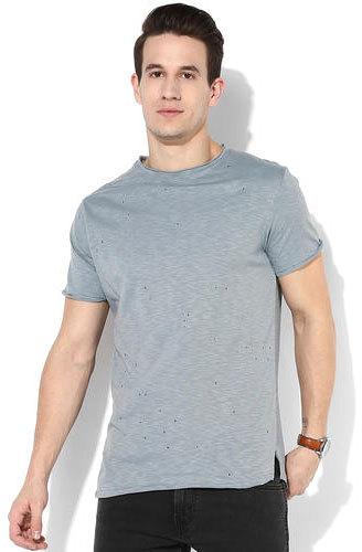 Mens Casual Round Neck T-Shirt