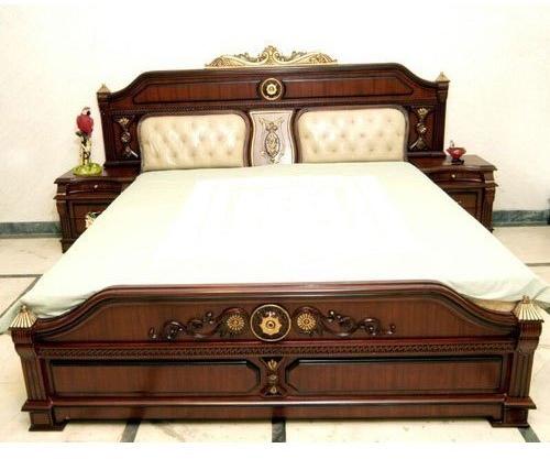 Wooden Double Bed