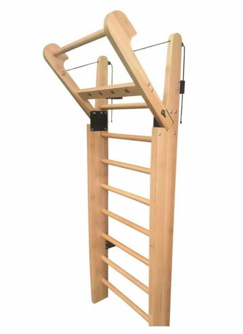 Wooden Single Gymnastic Wall Bar