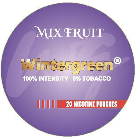 Wintergreen Mix Fruit Nicotine Pouches