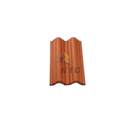9x6 Inch Two Line Bamboo Decorative Roof Tiles