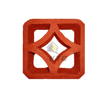 Diamond Terracotta Clay Jali