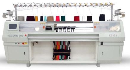 Ks-3-72 Ke Shang Pro Three System Flat Knitting Machine col-white
