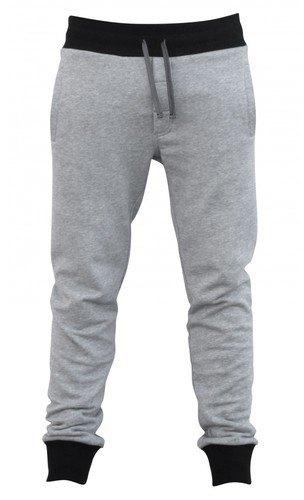 Cotton Black and Grey Mens Lower