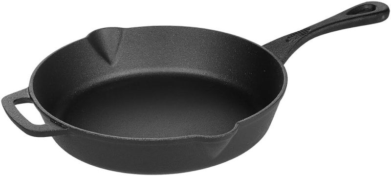 Indoma Pre-seasoned Cast Iron Skillet Fry Pan